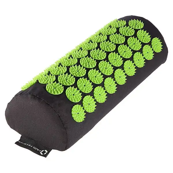 Килимок для точкового масажу з подушкою HMS Premium AKM03 чорний