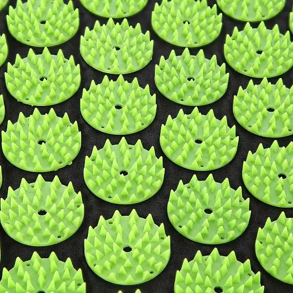 Килимок для точкового масажу з подушкою HMS Premium AKM03 чорний