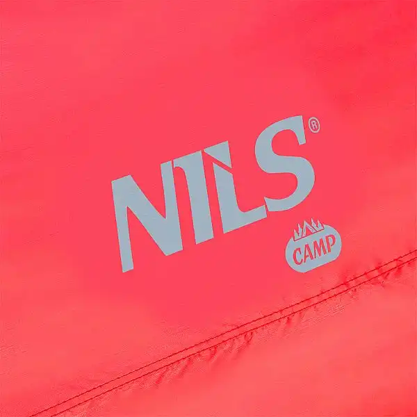 Саморозкладний пляжний намет Nils NC3142 червоно-сірий
