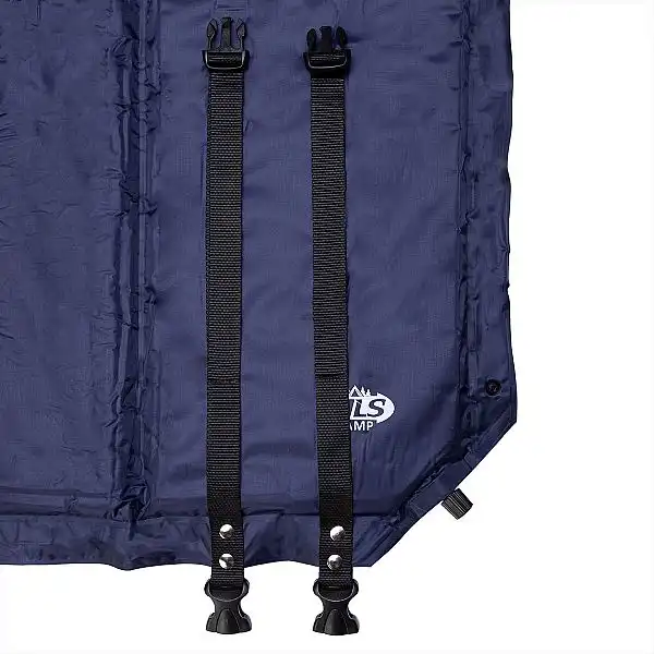 Самонадувний килимок з подушкою Nils Camp NC4008 синій