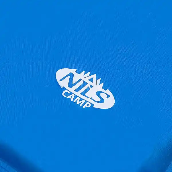 Самонадувний килимок на дві особи з подушкою Nils Camp NC4060 синій