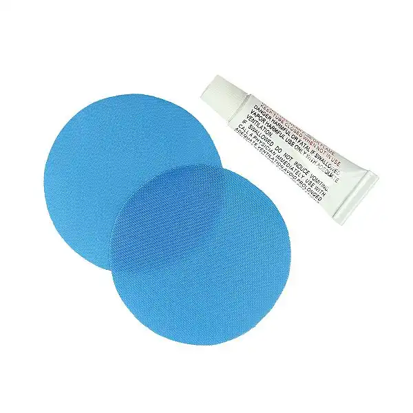 Самонадувний килимок на дві особи з подушкою Nils Camp NC4060 синій