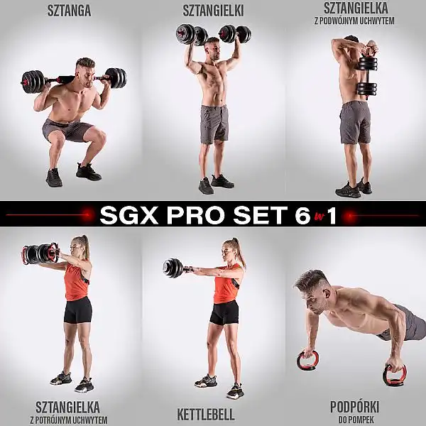 SGX120 PRO SET 6IN1 HMS НАБІР ВАГ