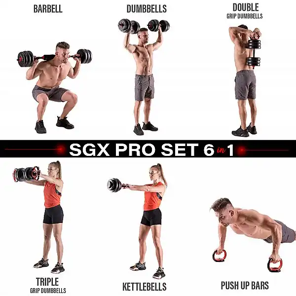 SGX120 PRO SET 6IN1 HMS НАБІР ВАГ