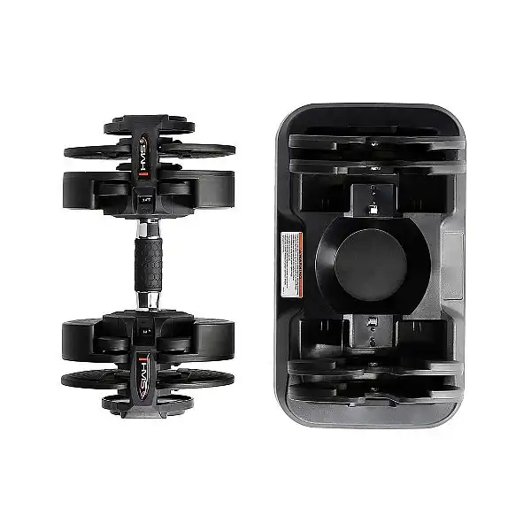 Гантель регульована зі зміною ваги HMS SR20 2.3-20кг