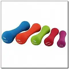 Гантелі з неопрену HMS 17025