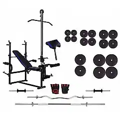 Силова лава Fit-On 070 (парта+тяга) зі штангою 135 кг