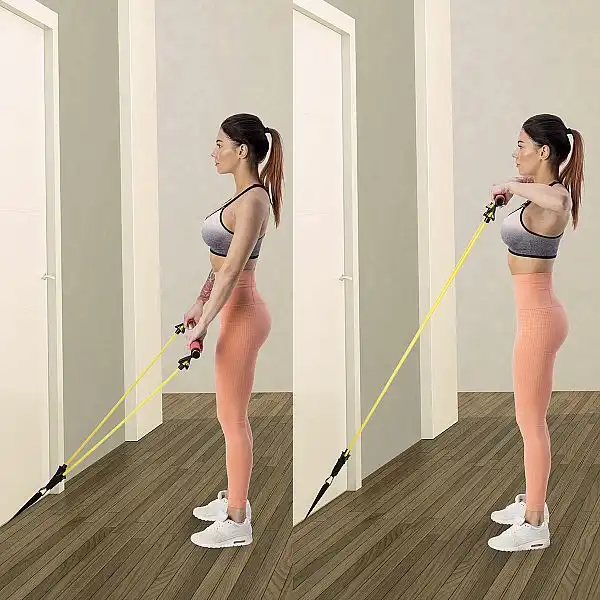 Перекладина з еспандерами для пілатесу HMS DC31