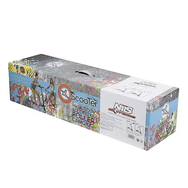 Самокат флікер Nils Extreme FL125 Fliker фіолетовий