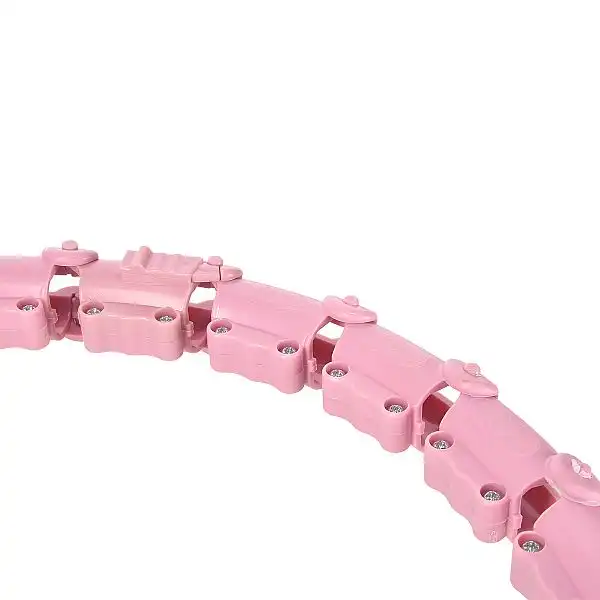 Хула-хуп з тягарцем PlusSize HMS HHW11 60-126 см, рожевий
