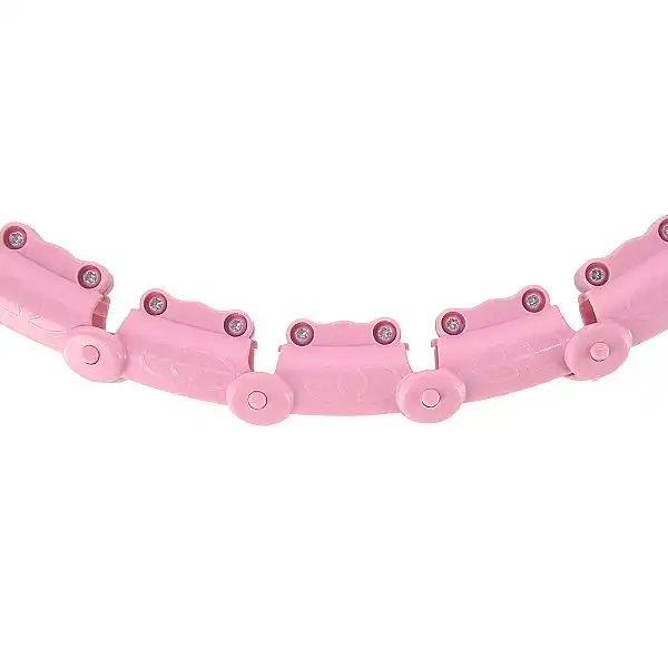 Хула-хуп з тягарцем PlusSize HMS HHW11 60-126 см, рожевий