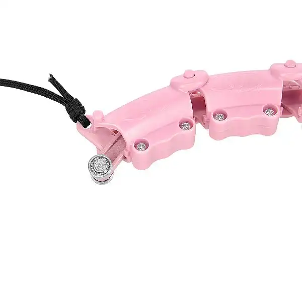 Хула-хуп з тягарцем PlusSize HMS HHW11 60-126 см, рожевий