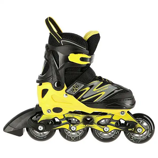 Роликові ковзани Nils Extreme NA11010 розм. S 31-34 чорно-жовтий