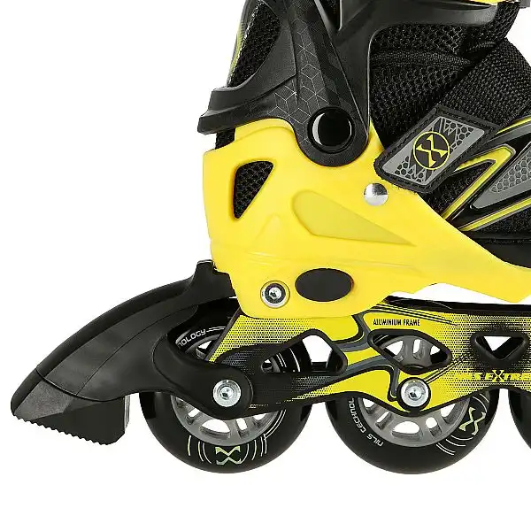Роликові ковзани Nils Extreme NA11010 розм. S 31-34 чорно-жовтий