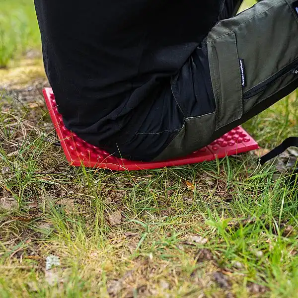 Карімат туристичний складаний міні Nils Camp NC1718 червоний