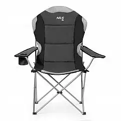 Крісло туристичне розкладне Nils Camp NC3080 темно-сірий