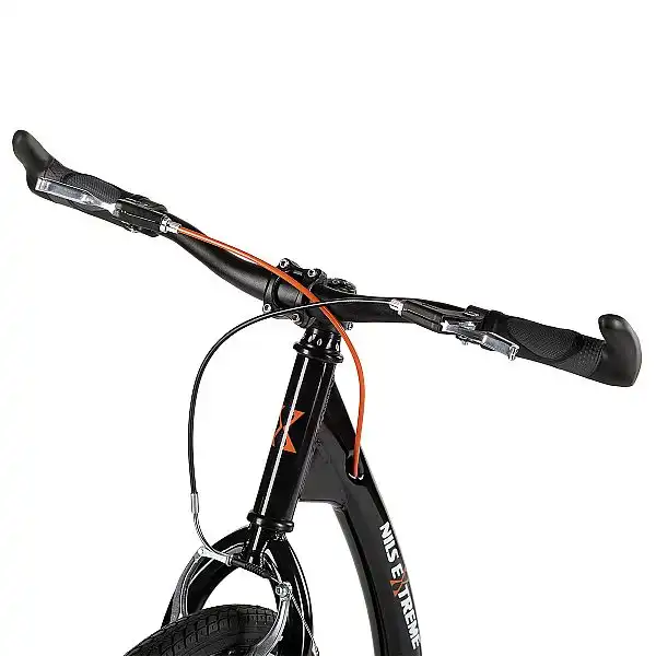 Самокат з пневмоколесами 20/16" Nils Extreme WHS260 чорний