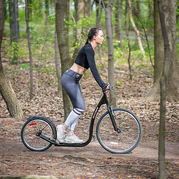 Самокат з пневмоколесами 20/16" Nils Extreme WHS260 чорний