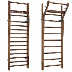 Шведська стенка Wallbars з орехом на 10 перекладин