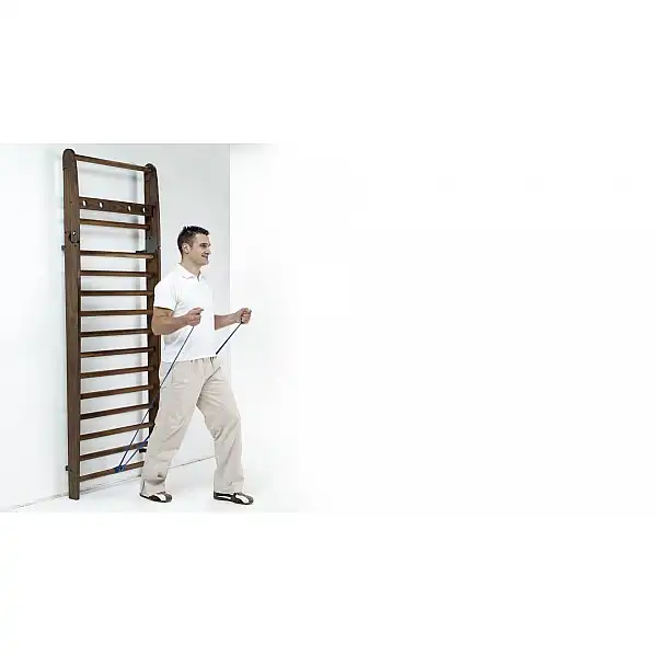 Шведська стенка Wallbars з орехом на 10 перекладин