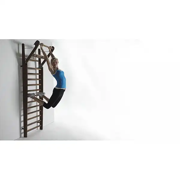 Шведська стенка Wallbars з орехом на 10 перекладин