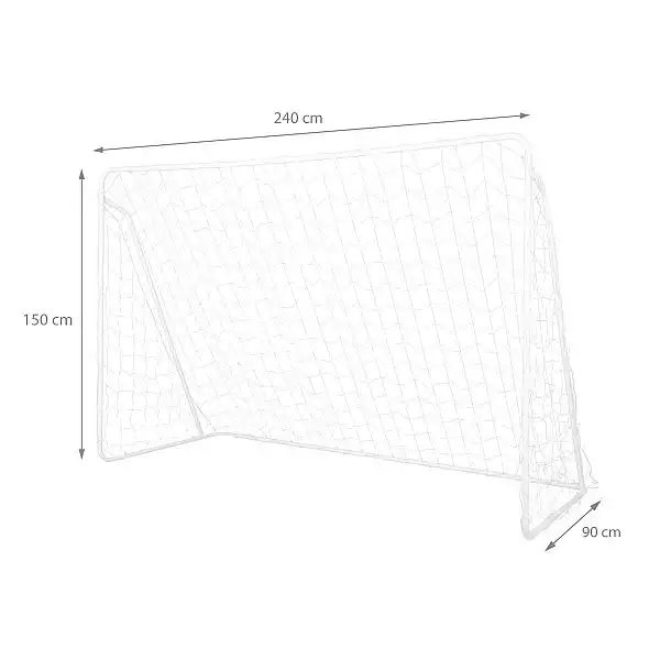 Портативні футбольні ворота тренувальні Nils BR240P