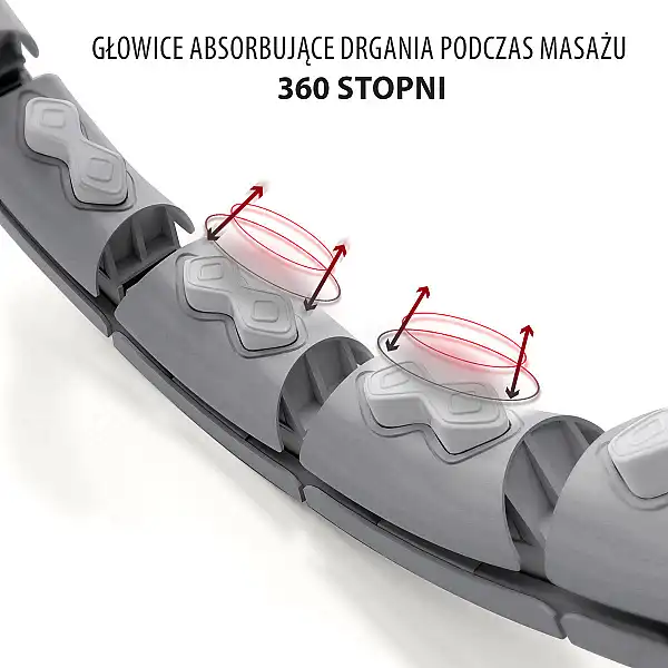 Хула-хуп з тягарцем та лічильником HMS Set HHW06, чорний