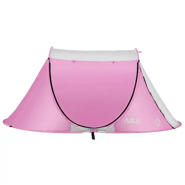 Саморозкладний пляжний намет Nils NC3043 рожевий