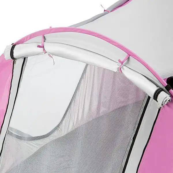 Саморозкладний пляжний намет Nils NC3043 рожевий