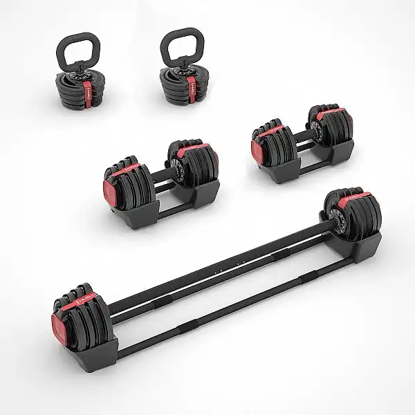 Набірна штанга + гантелі 2шт + гирі 2шт HMS SGR18 PRO SET 3IN1 41кг