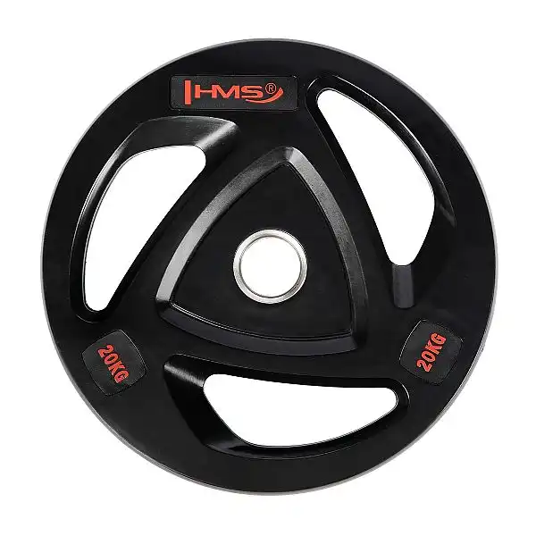 Диск олімпійський 50мм HMS TOX20 чорний 20кг