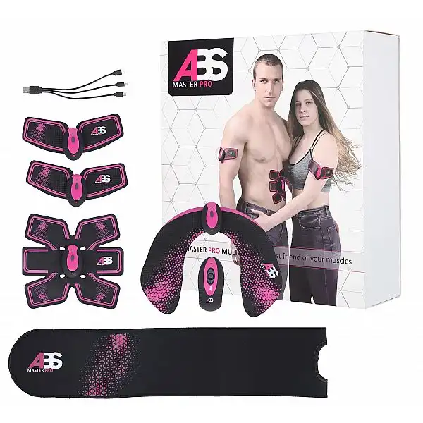 Електростимулятор м'язів преса та сідниць HMS ABS Master Pro Multi Set