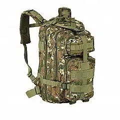 Рюкзак тактичний Nils Camp Defender CBT7204 зелений камуфляж