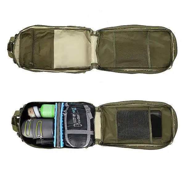 Рюкзак тактичний Nils Camp Defender CBT7204 зелений камуфляж