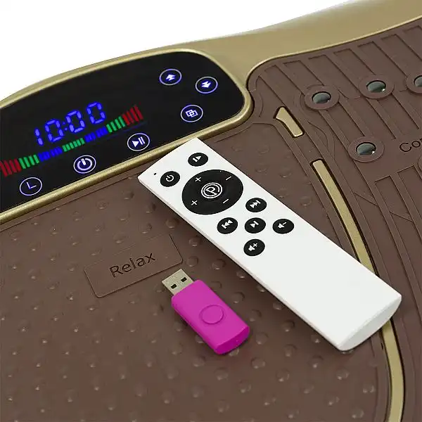 Вібраційна платформа HMS LOOP SVP03, золота