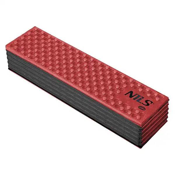 Карімат туристичний складаний Nils Camp NC1768 188см червоний