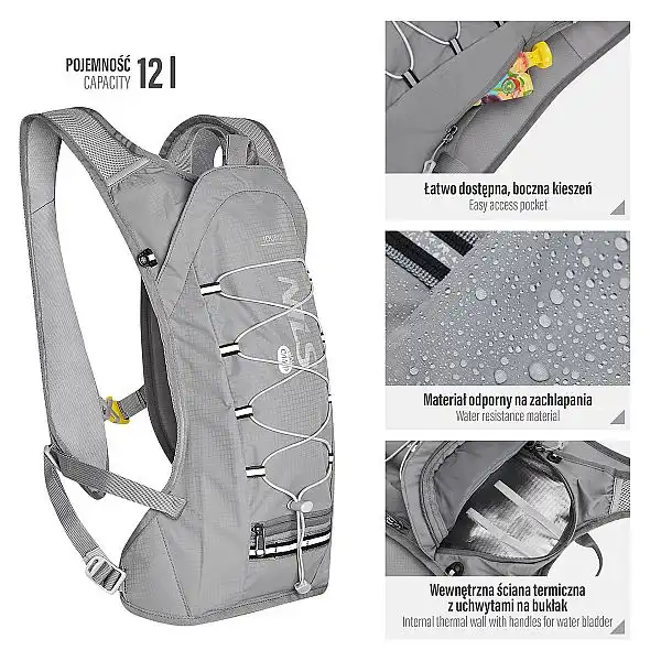 Рюкзак біговий Nils Camp Journey NC1797 сірий