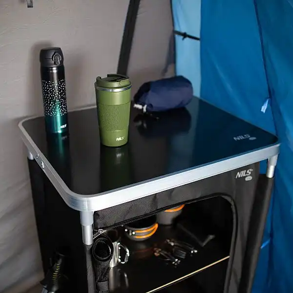 Шафа для кемпінгу зі стільницею Nils Camp NC3036