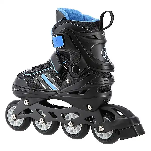 Роликові ковзани 2в1 Nils Extreme NH18191 розм. S 29-33 чорно-синій
