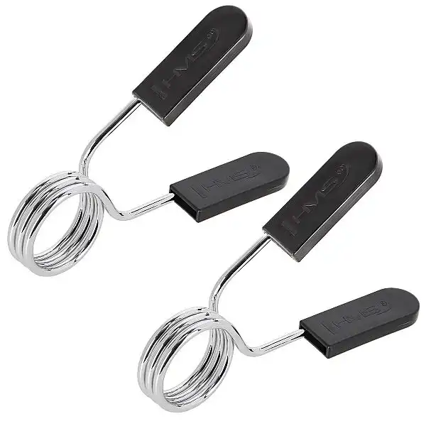 Зажим пружинный для олимпийской штанги ⌀50мм 2шт HMS ZGS50