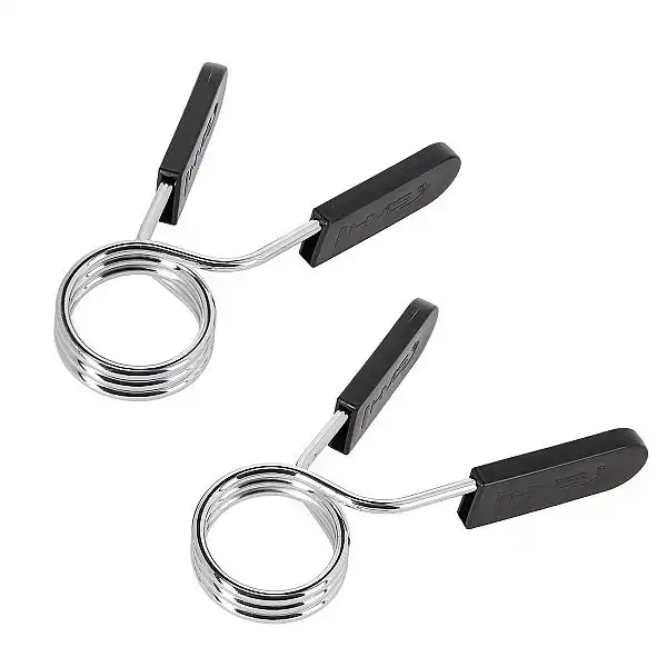 Зажим пружинный для олимпийской штанги ⌀50мм 2шт HMS ZGS50