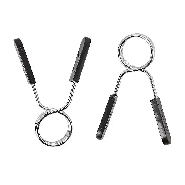 Зажим пружинный для олимпийской штанги ⌀50мм 2шт HMS ZGS50