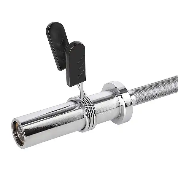 Зажим пружинный для олимпийской штанги ⌀50мм 2шт HMS ZGS50