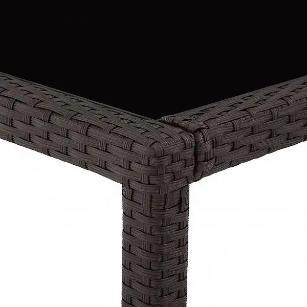 Садові меблі Valencia коричневий 8+1 з чохлом