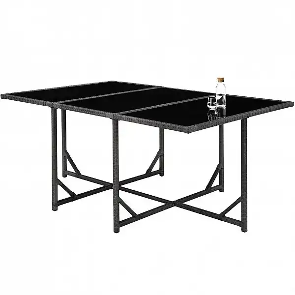 Садові меблі Малага сірий 6+4+1 з чохлом