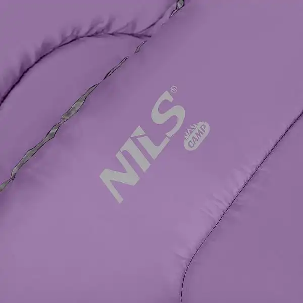 Спальний мішок Nils Camp NC2008 розм. M сіро-фіолетовий