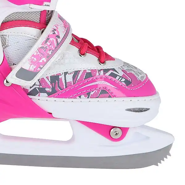 Роликові ковзани 2в1 Nils Extreme NF10927A розм. S 31-34 темно-рожевий