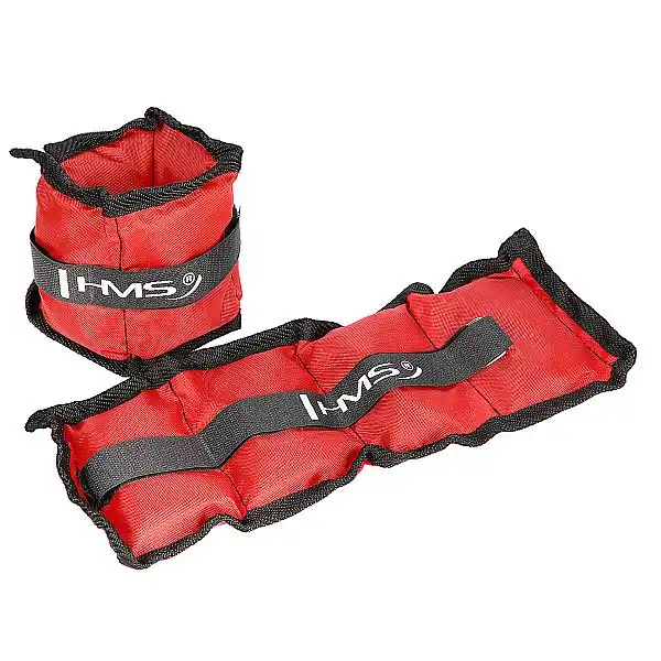 Обважнювачі для рук HMS OB02 2x0.7кг червоний