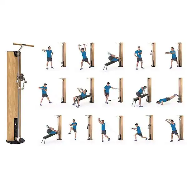 Блочный тренажер NOHrD SlimBeam Shadow Ясень