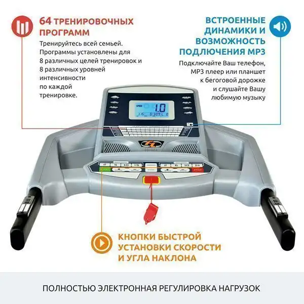 Бігова доріжка FitLogic T33